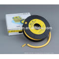 Colorful flat Cable marker sleeve cable insulation tube with high tensile ,different standard markers at your option